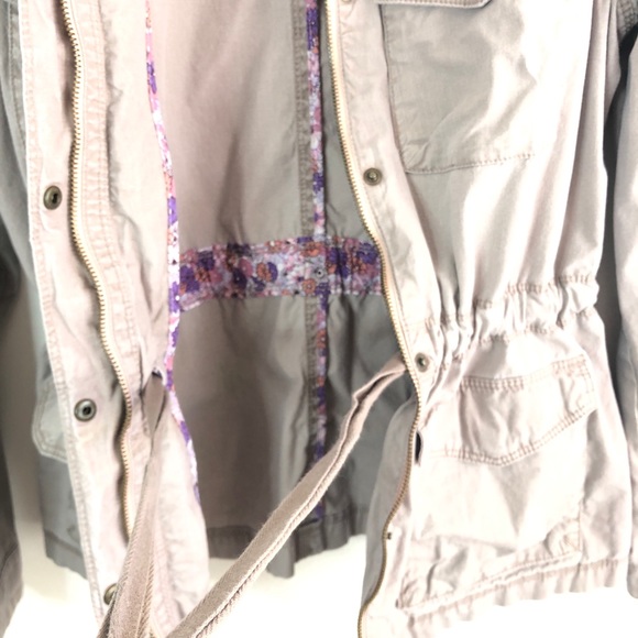 Old Navy Khaki Utility Jacket Size Small - Picture 5 of 8